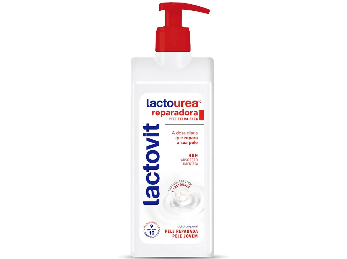 Loção corporal reparadora Lactovit lactourea 400 ml