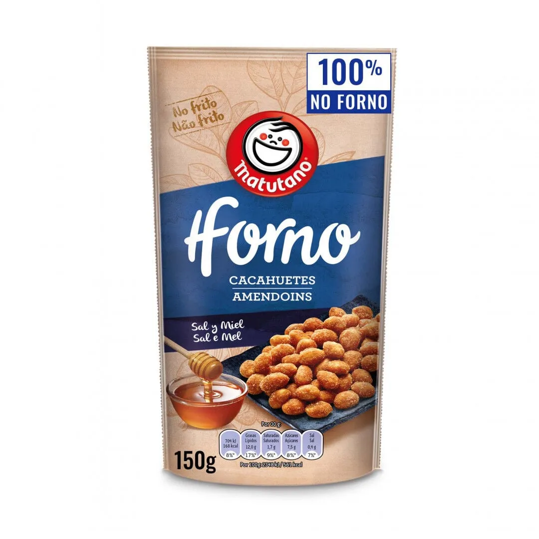Amendoim no Forno com Sal e Mel