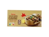 Caldo Auchan carne 24un 240 g