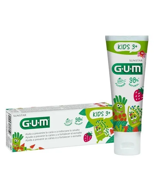 Pasta Dentífrica Kids Morango (3-6 Anos) - 50 ml