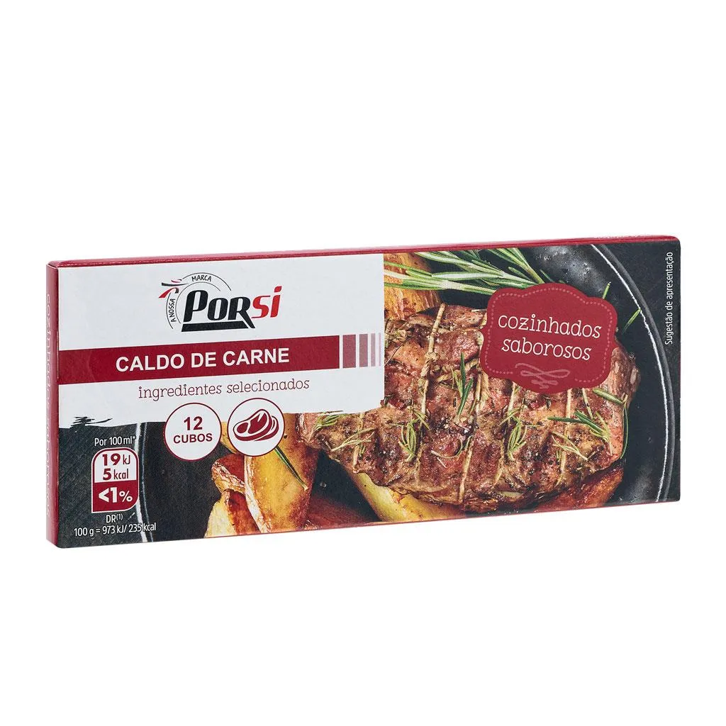 Caldo Carne 12 Cubos 120g