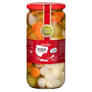 Pickles em Vinagre Ferbar