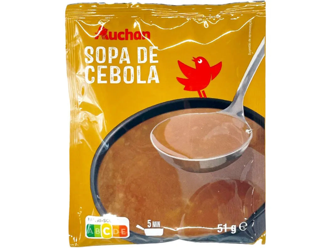 Sopa Auchan de cebola 51 g