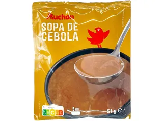Sopa Auchan de cebola 51 g
