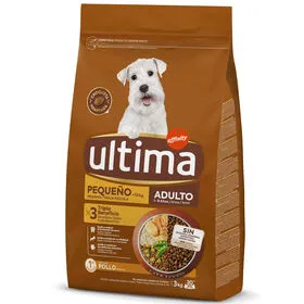 Ração para Cão Adulto Mini Frango e Arroz Affinity Ultima