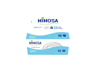 Iogurte magro Mimosa natural 4 x 120 g