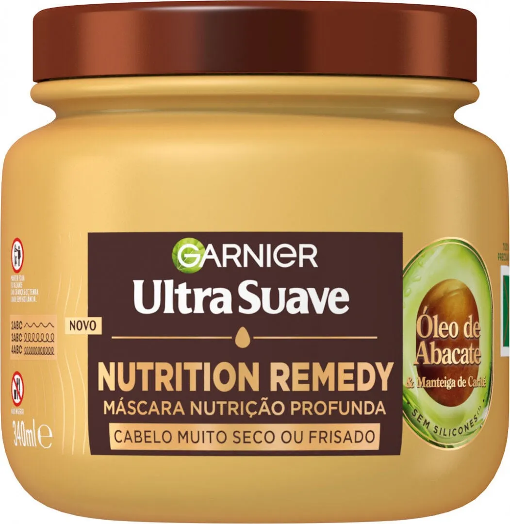 Máscara Ultra Suave Abacate e Carité