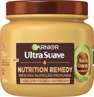 Máscara Ultra Suave Abacate e Carité Ultra Suave Garnier
