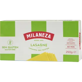 Massa Lasanha sem Glúten Milaneza