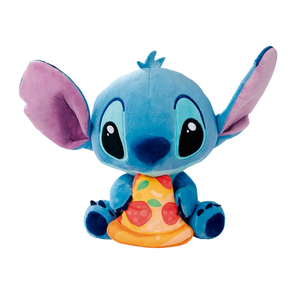 Peluche Stitch com Pizza Disney