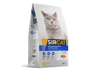 Ração gato Sircat adulto mix salmão 3 kg