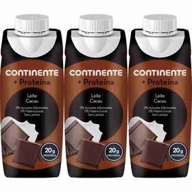 Leite +Proteína Cacau sem Lactose Continente
