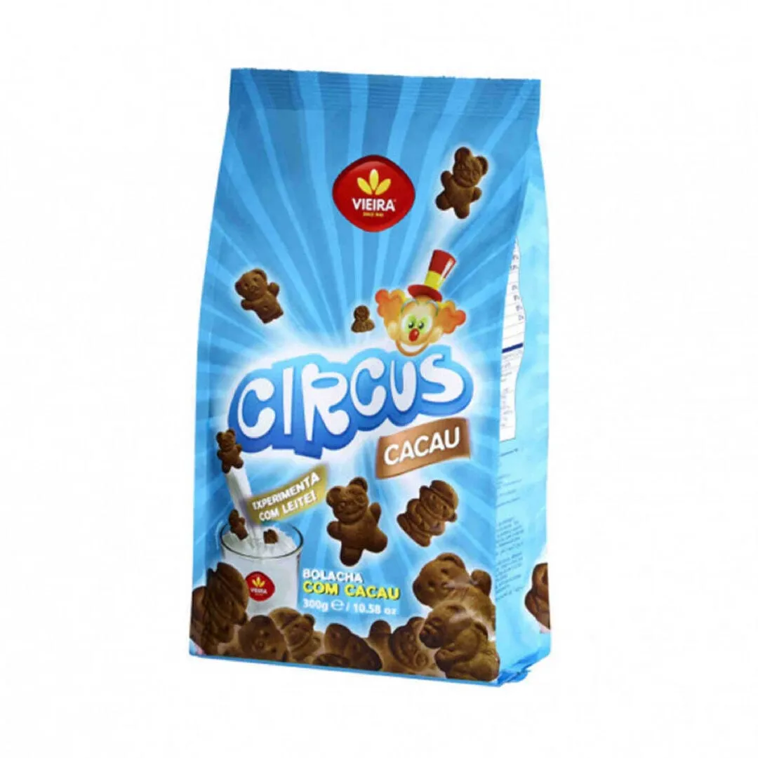 Bolachas com Cacau Circus