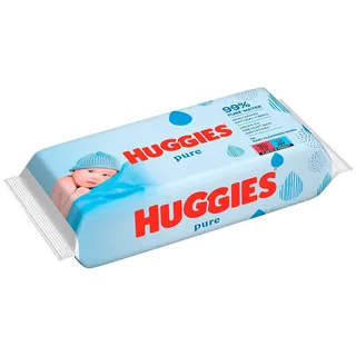 Toalhitas de bebé pure, 56 un. Huggies