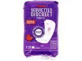 Pensos incontinência Auchan discreet mini c/bolsa 20un