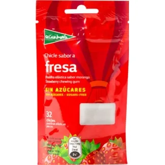 Pastilhas de Morango sem Açúcar embalagem 45 g - El Corte Inglés