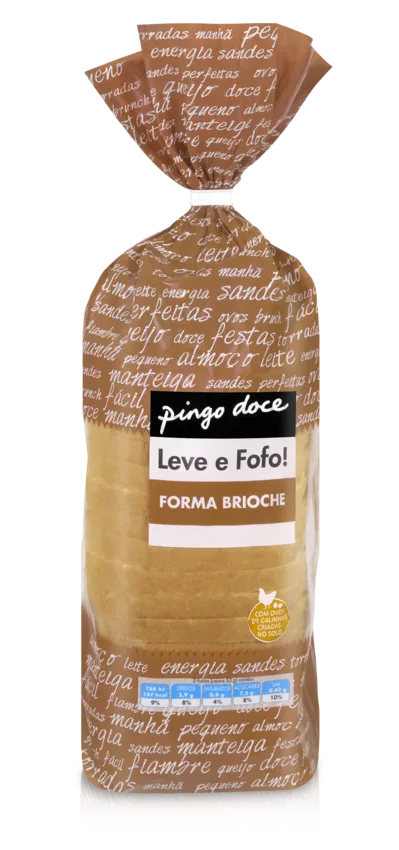 Pão de Forma Brioche