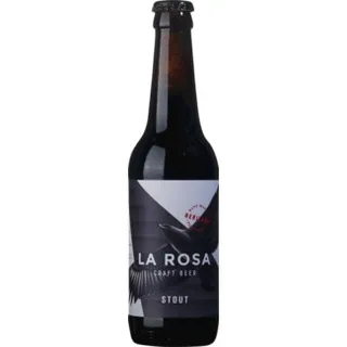 Cerveja Artesanal Stout garrafa 33 cl - La Rosa