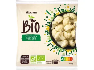 Couve-flor Auchan BIO 600 g