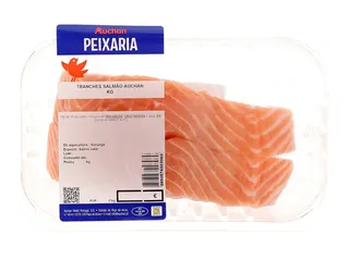 Tranches salmão Auchan kg