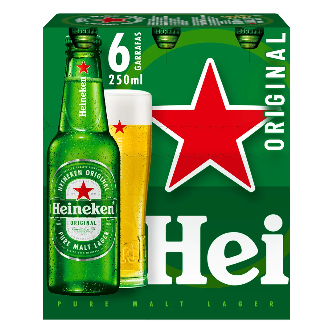 Cerveja com Álcool Pack 6