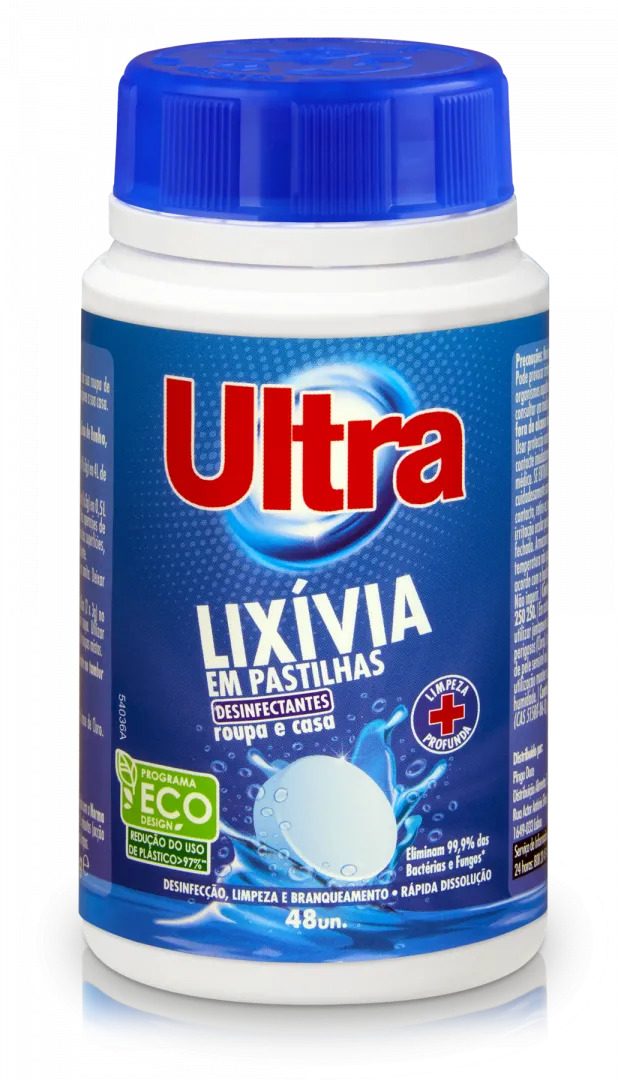 Lixívia em Pastilhas