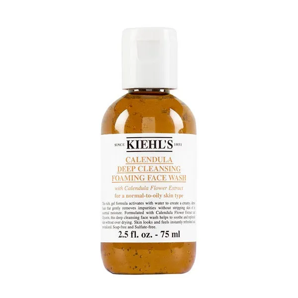 KIEHL'S Calendula Deep Cleansing Foaming Face Wash 75ML