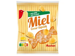 Rebuçados Auchan recheio mel 200 g