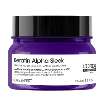Máscara profissional Keratin Alpha Sleek