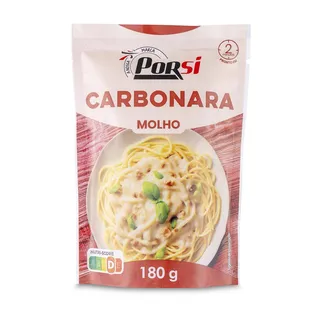 Molho Carbonara 180g PorSi