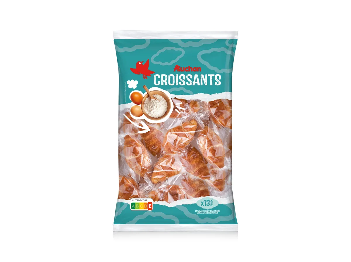 Croissants Auchan 400 g 13un