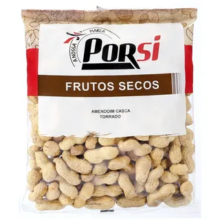 Amendoim com Casca Torrado 500 G PorSi