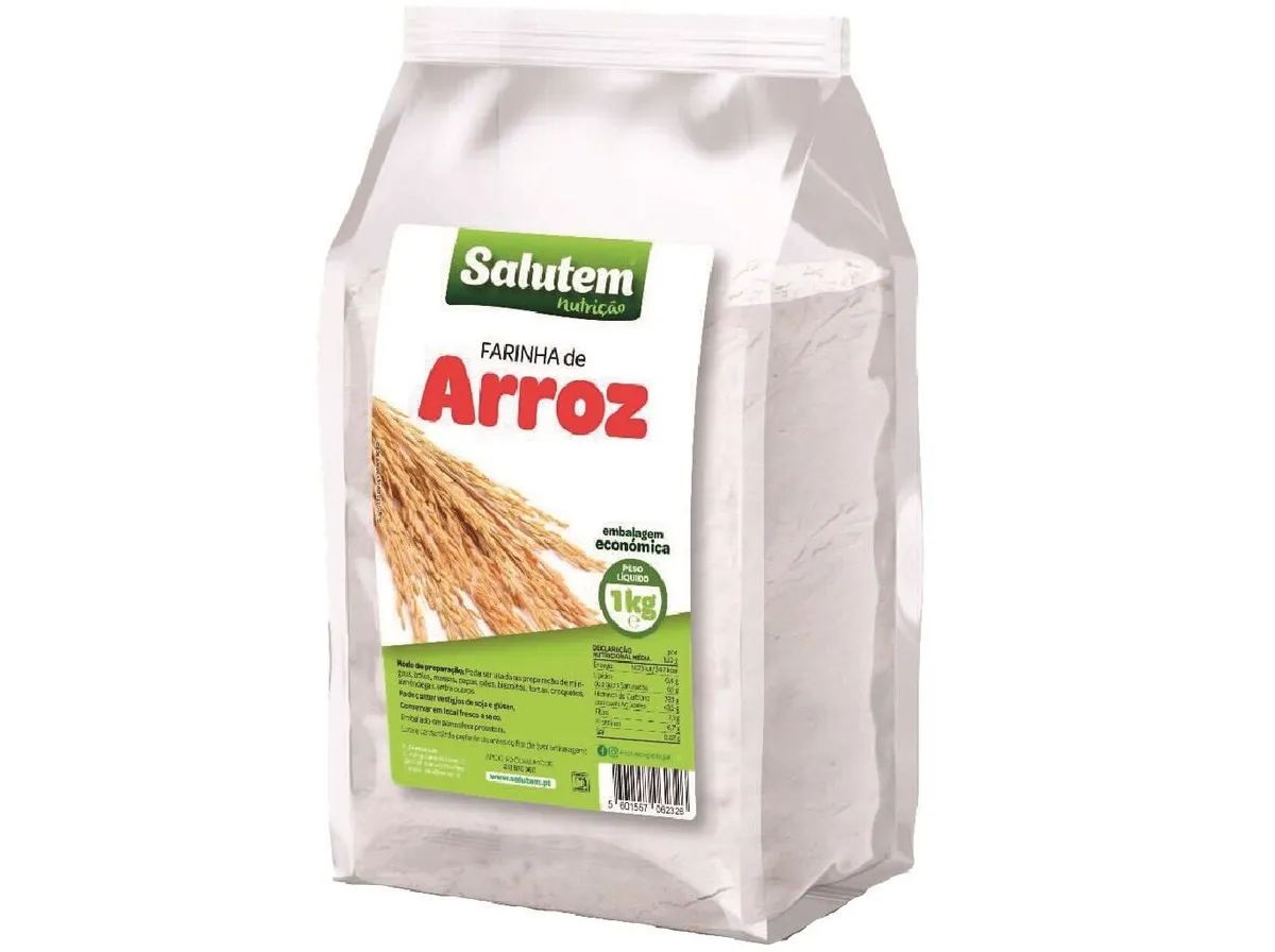 Farinha Salutem arroz 1 kg