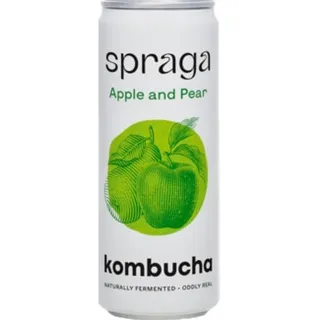 Kombucha Maçã e Pera unidade 330 ml - Spraga