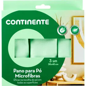 Pano Microfibras Pó 30x40cm Continente