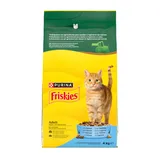 Purina Friskies Ração para Gato Adulto com Salmão e Legumes