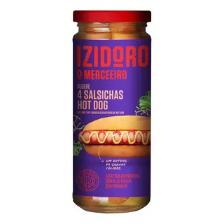 Salsichas Hot Dog em Frasco Izidoro