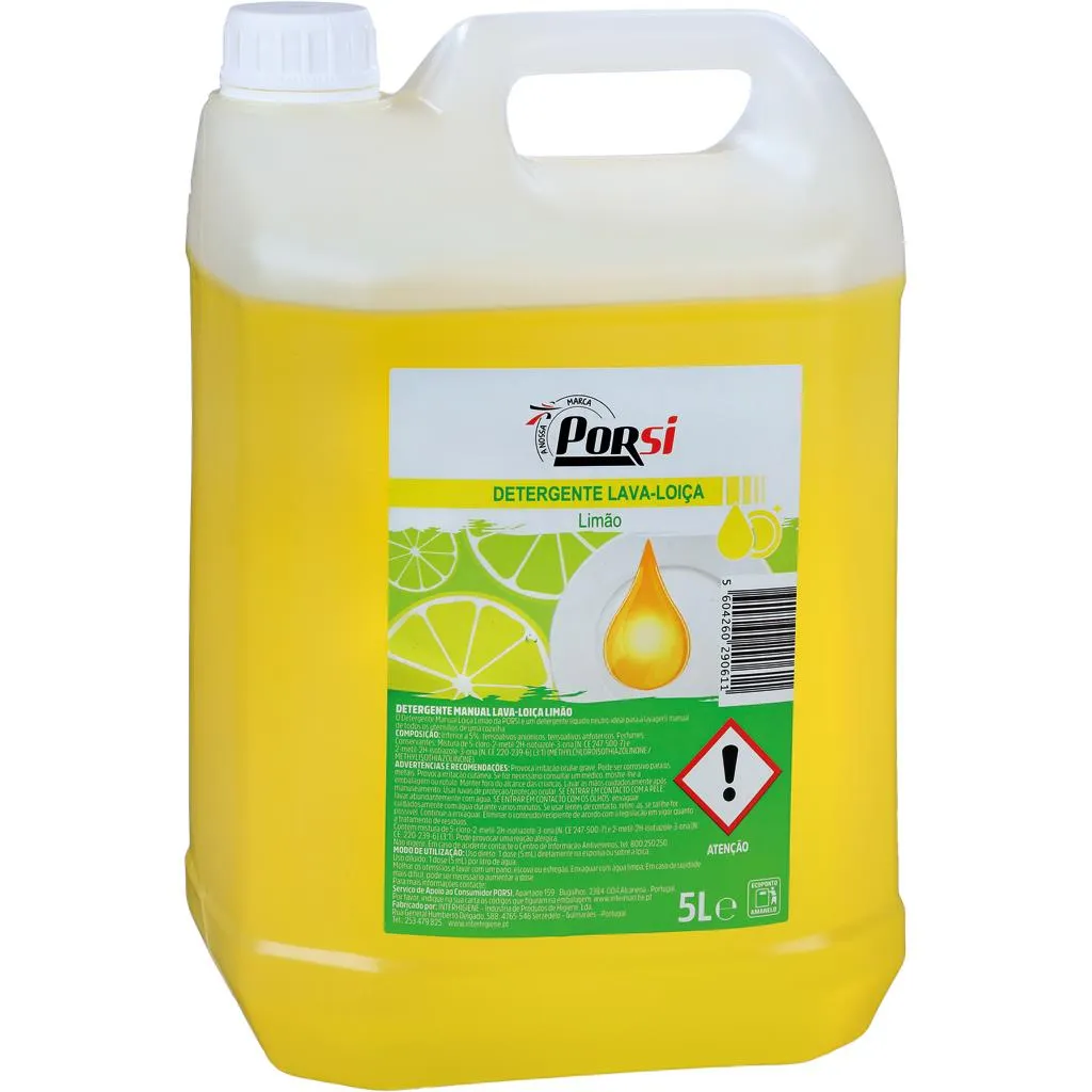 Detergente Manual Loiça Limão 5l