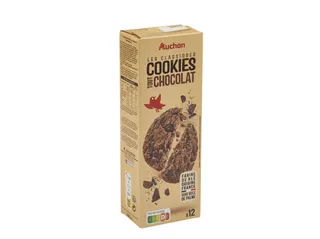 bolachas auchan cookies chocolate 200g