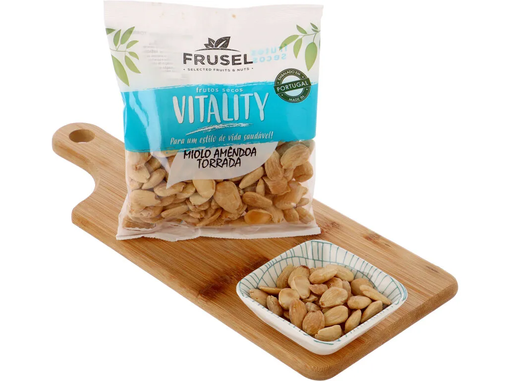 Miolo de amêndoa torrada Frusel sem pele 150 g