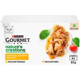 Comida húmida para gato de carne