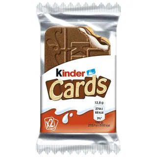 Chocolate, embalagem de 26g Kinder