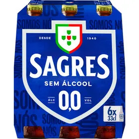 Cerveja sem Álcool 0,0% Sagres