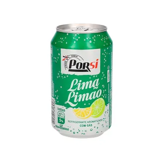 Refrigerante com gás lima-limão PorSi