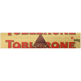 Chocolate Leite com Amêndoas, 340g Toblerone