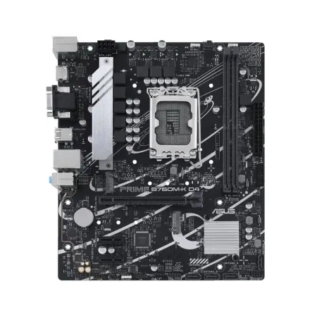 Motherboard ASUS PRIME B760M-K D4 - Socket Intel LGA1700, Chipset B760, DDR4, microATX