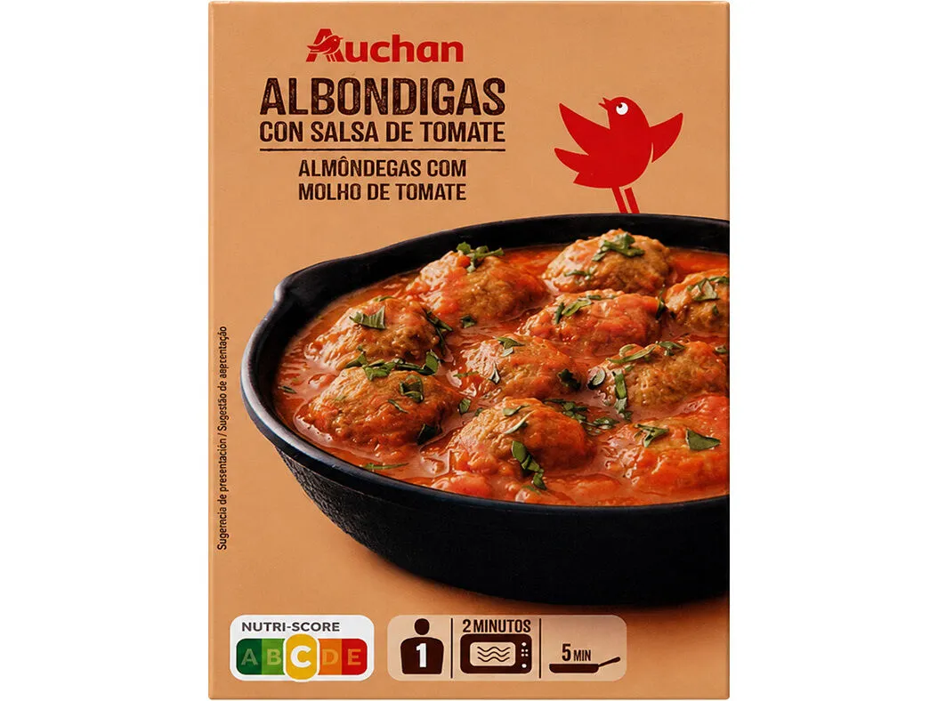Almôndegas Auchan com molho tomate 300 g