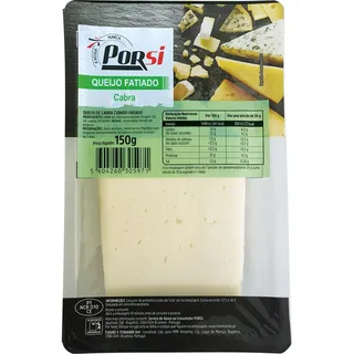 Queijo Cabra Fatiado 150g PorSi