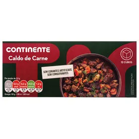 Caldo de Carne Cubos Continente