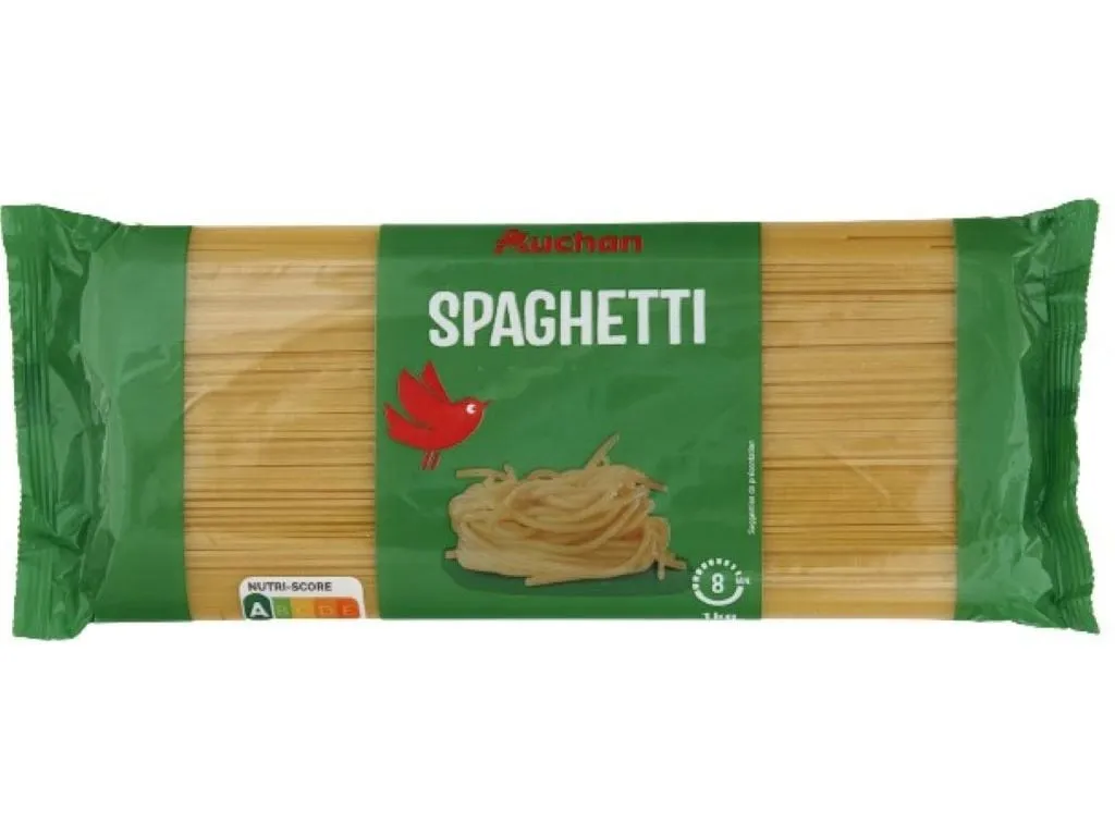 Esparguete Auchan 1 kg